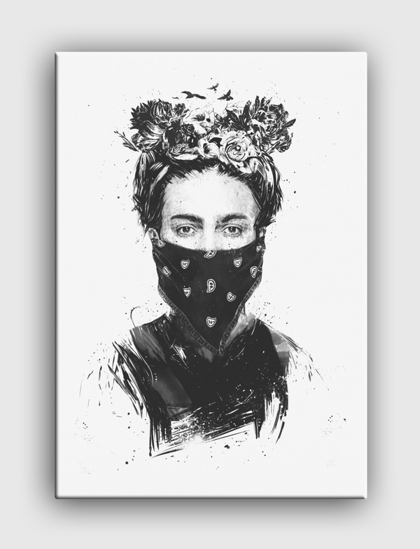 Rebel girl Canvas