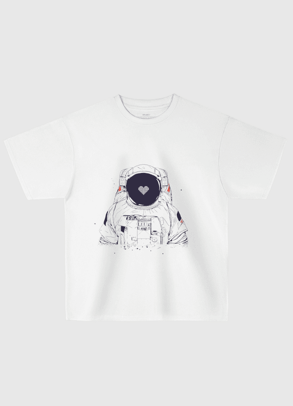 Astronaut love Oversized T-Shirt