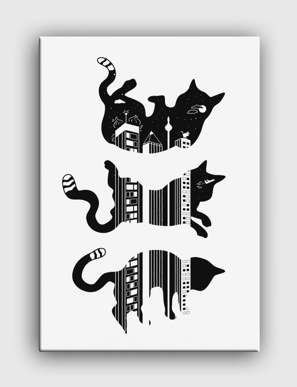 Nine lives Canvas