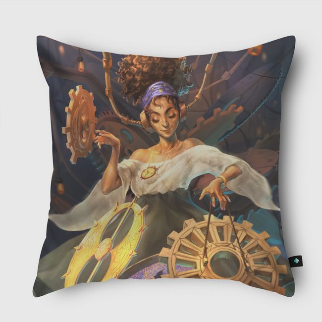 Time DJ - Throw Pillow