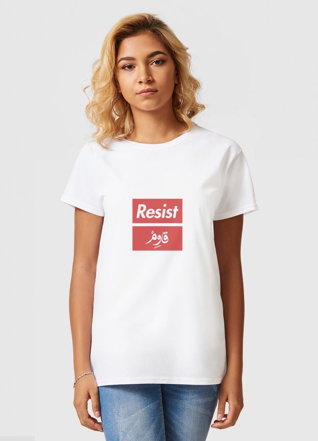Resist | قاوم - Women Basic T-Shirt