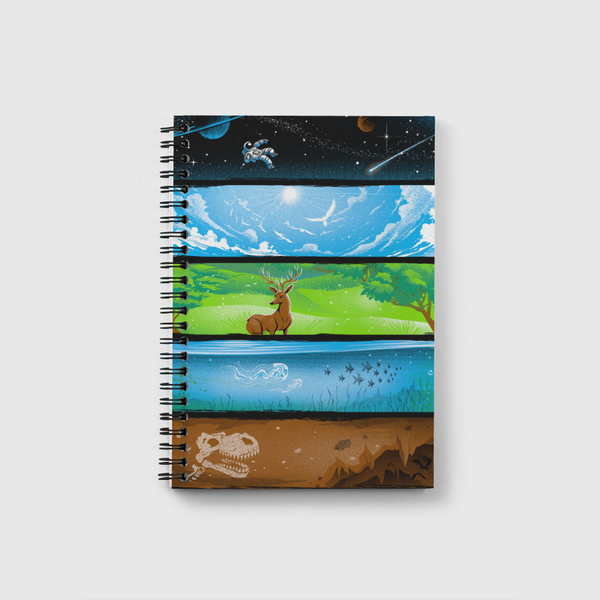 Across The Earth Notebook