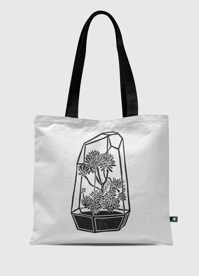 Terrarium Blockprint - Tote Bag