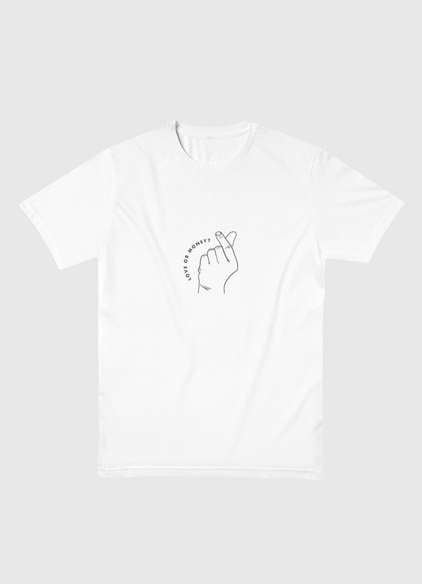 Love or Money? Men Basic T-Shirt