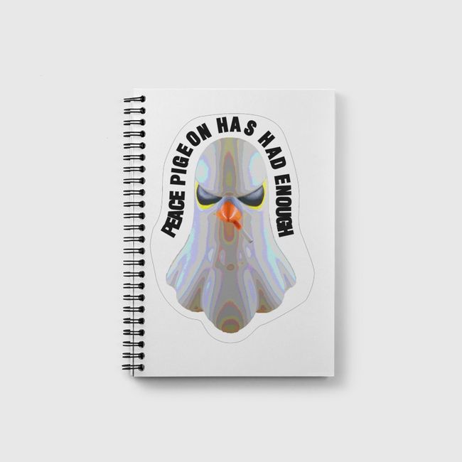 PEACE PIGEON ART TOY - Notebook