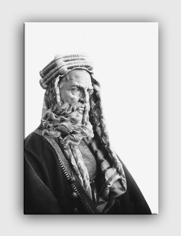 Arabic Zeus Canvas