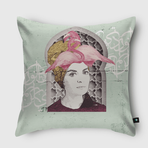 flamingo Throw Pillow