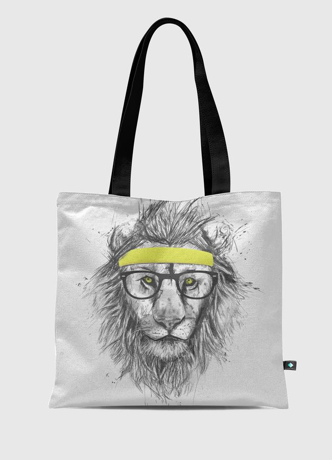 Hipster lion - Tote Bag