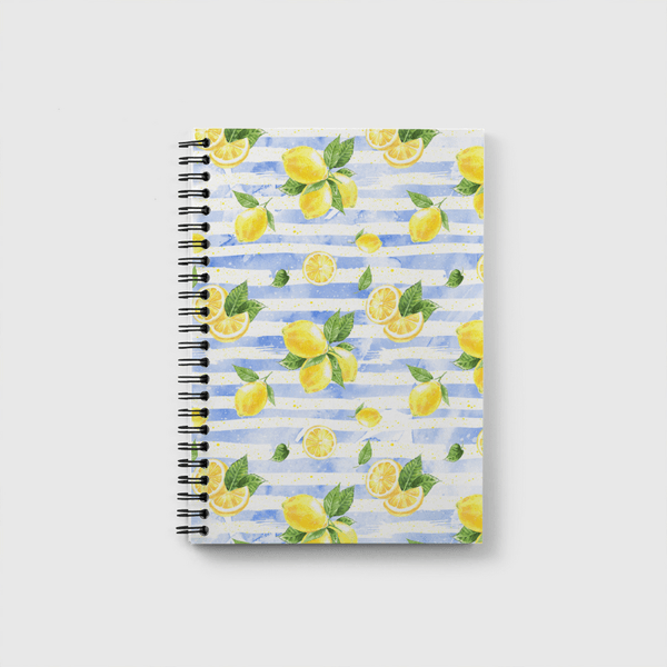 Boho Lemon Notebook