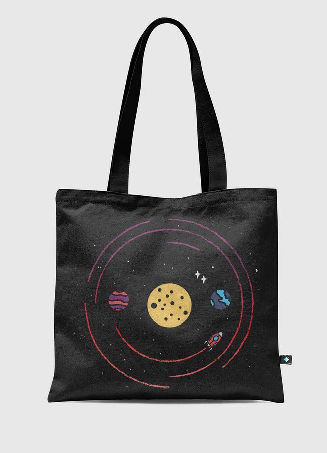 Smile, you are in space - Tote Bag