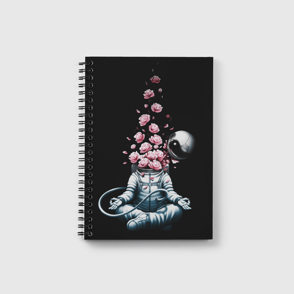 Astro Meditation Roses Notebook