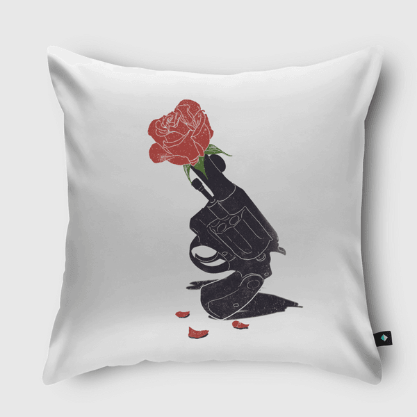 Cease Fire Throw Pillow