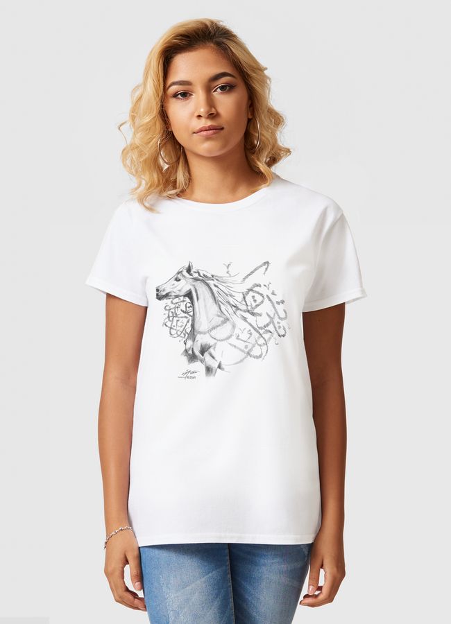 Horse II - Women Basic T-Shirt