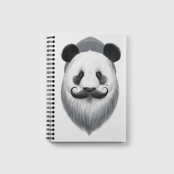 Bearded panda Notebook