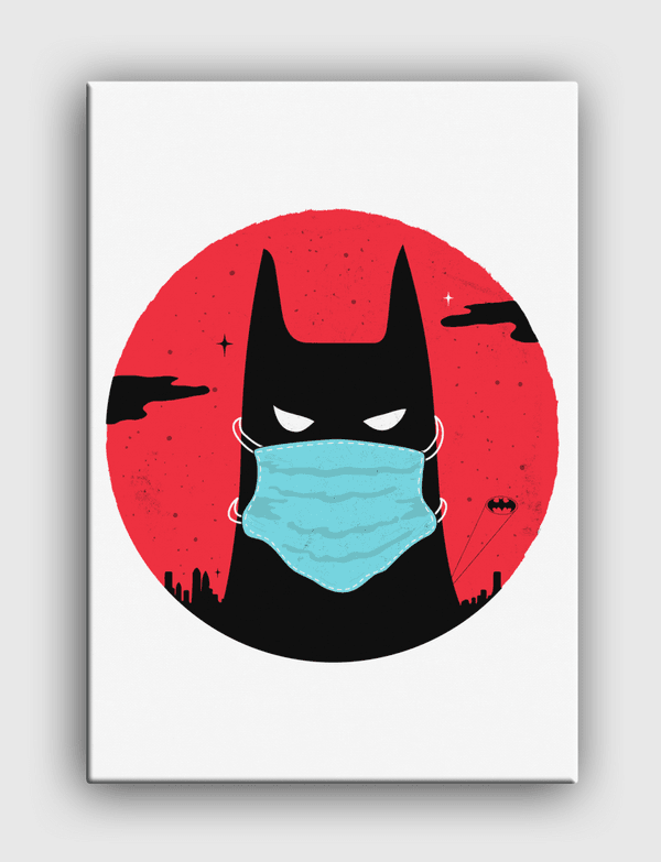 Masked Hero Canvas