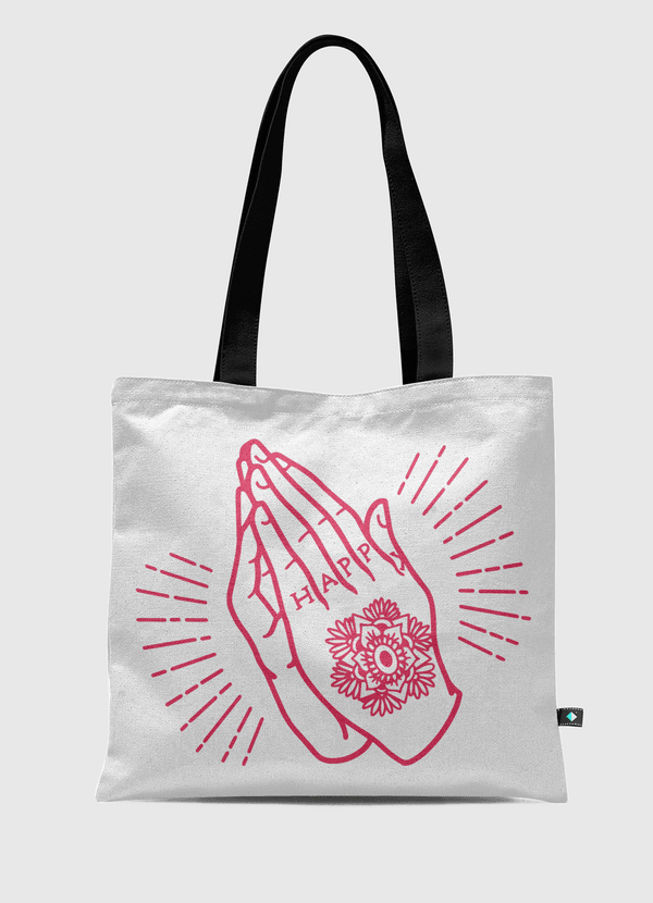 Happy to be Blessed Tote Bag