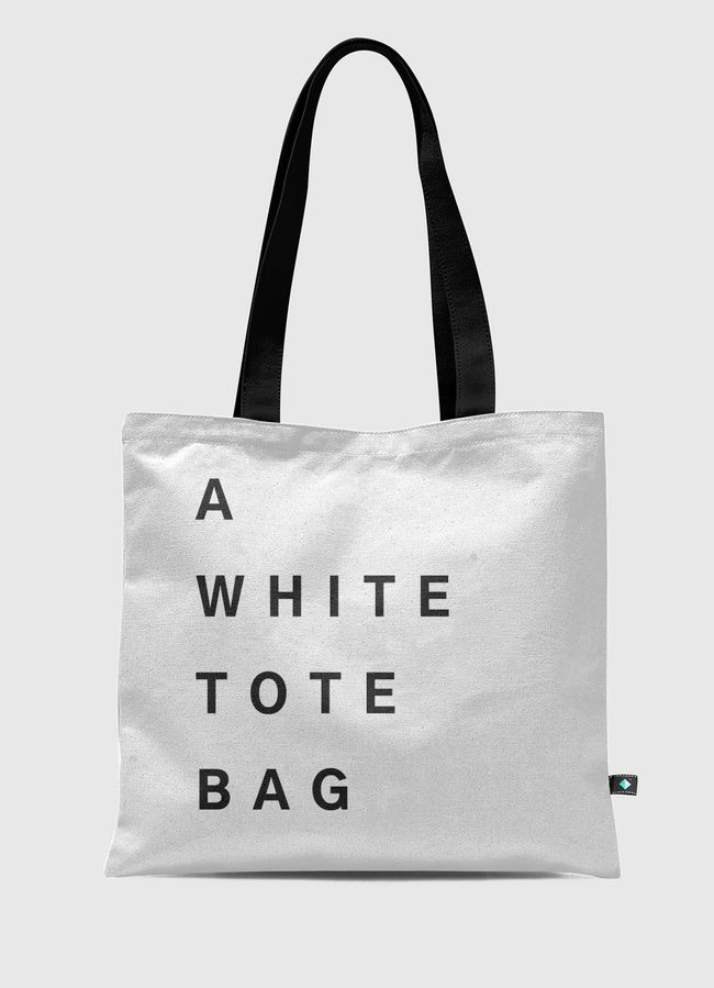 Clearly, A White Tote Bag - Tote Bag