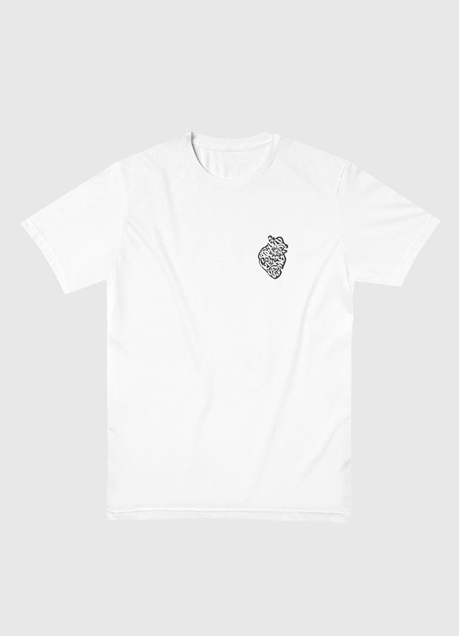 قلب - Men Basic T-Shirt