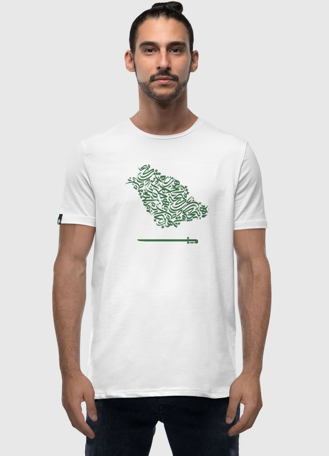 Saudi Map - Men Premium T-Shirt