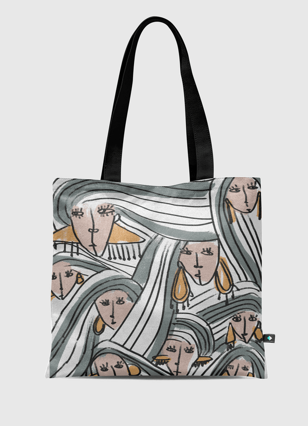 وجوه Tote Bag