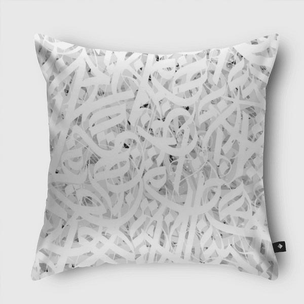 white universe Throw Pillow