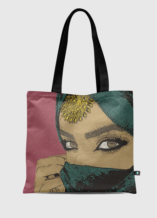 Arabian Eyes Tote Bag