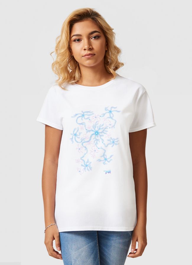 Neuron Galaxy - Women Basic T-Shirt