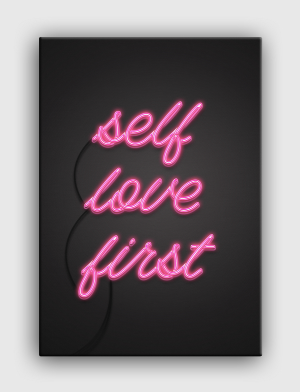 Self love first Canvas