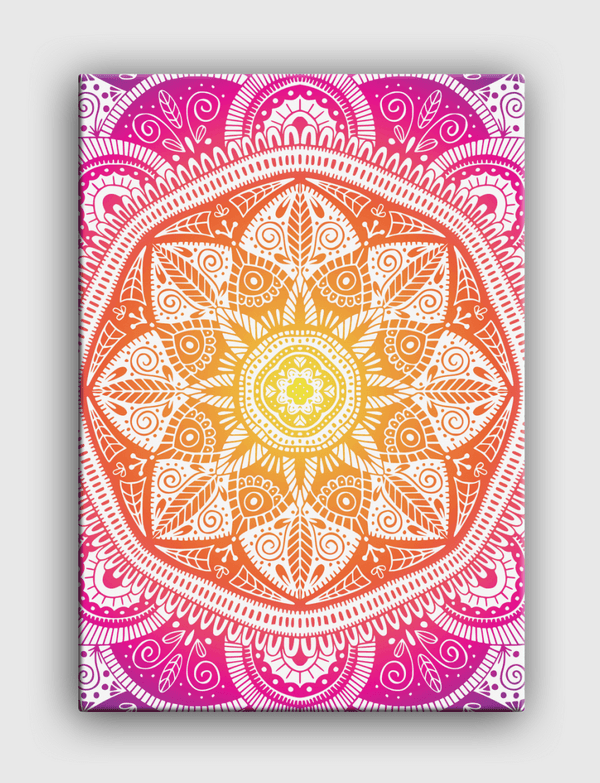 Mandala Pattern 009 Canvas