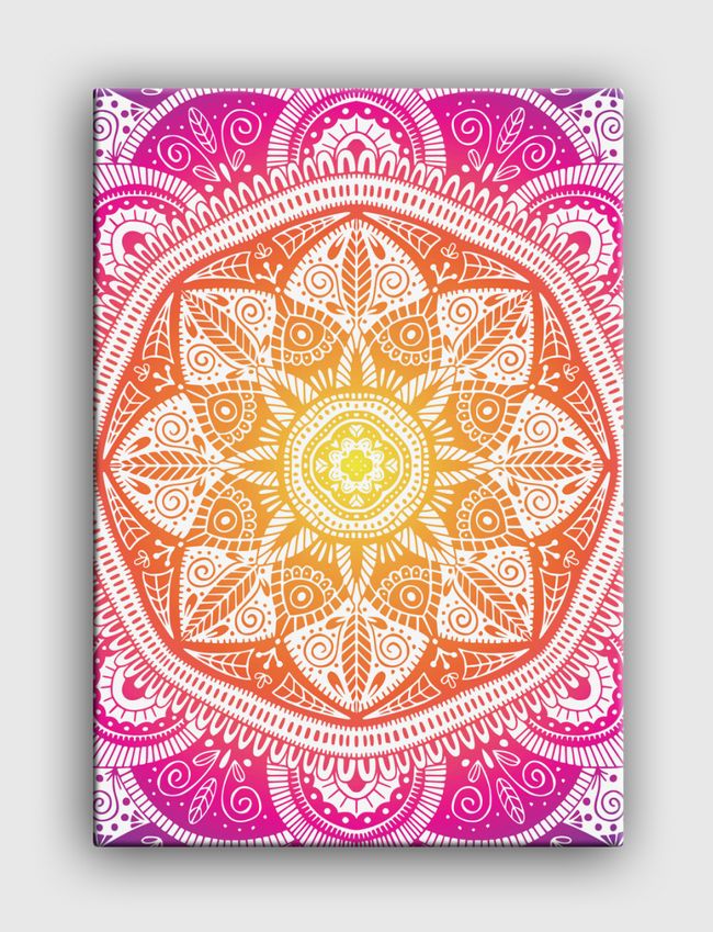 Mandala Pattern 009 - Canvas