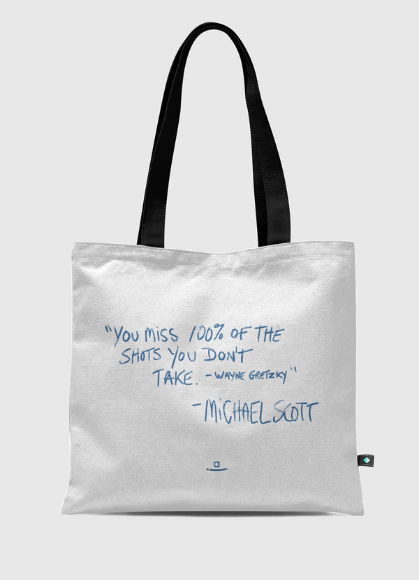 Michael Scott Quote  Tote Bag