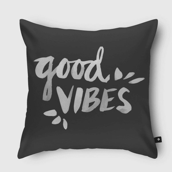 Good Vibes Throw Pillow