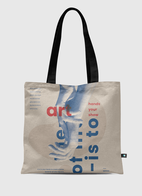 Hands Power Tote Bag