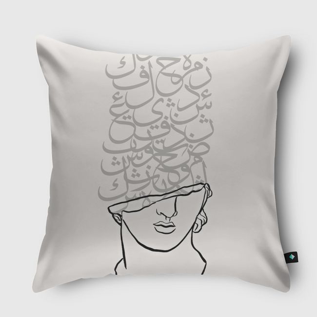 statue - Throw Pillow