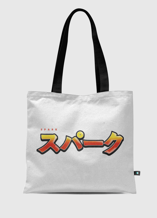 Spark in Japanese Tote Bag