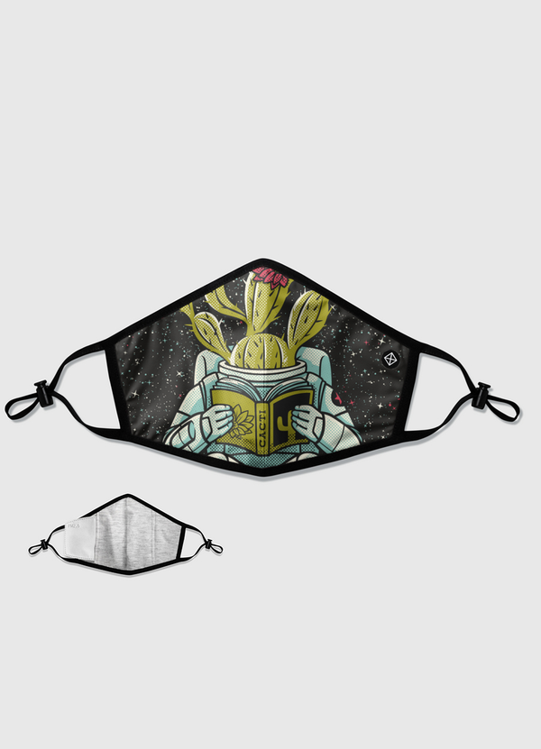 Astronaut Cactus Succulent Filter Mask