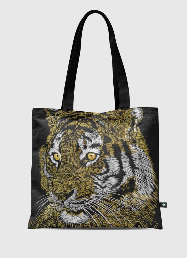 Golden Tiger - Tote Bag