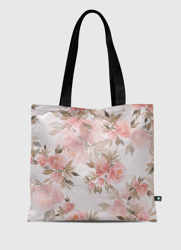 Blooming peonies Tote Bag