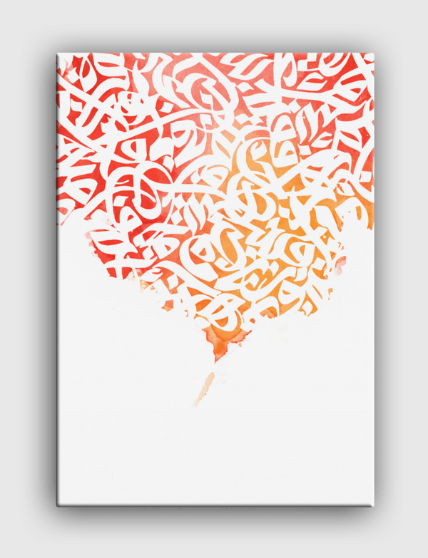 COLOR CALLIGRAPHY Canvas