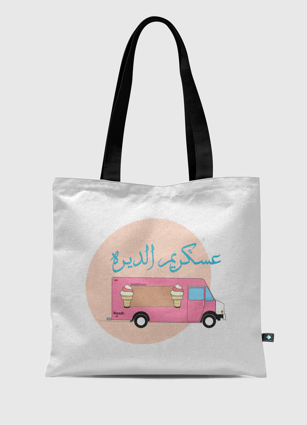 Ice cream car Tote Bag