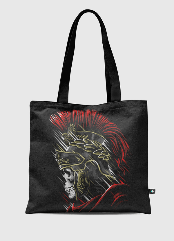 Roman Skull Tote Bag