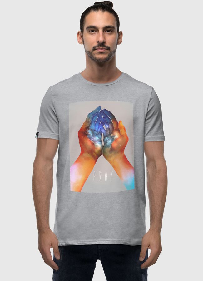 Pray (Graphic print) - Men Premium T-Shirt