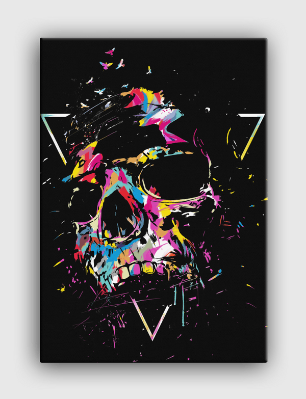 Skull X Canvas