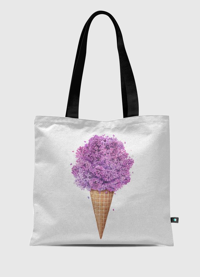 Ice cream with lilac - Tote Bag