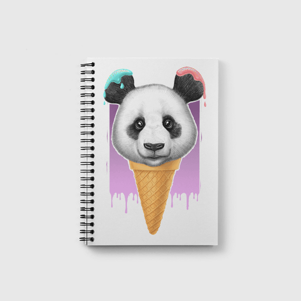 Panda ice cream Notebook