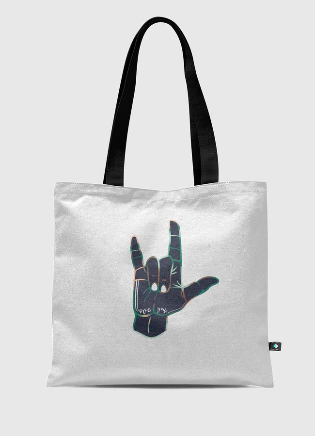 i love u - Tote Bag