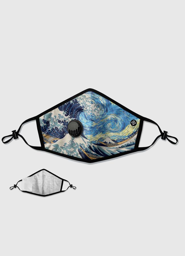 Van Gogh Wave - Air Mask