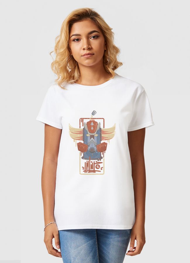 جرندايزر الجرافيتي - Women Basic T-Shirt