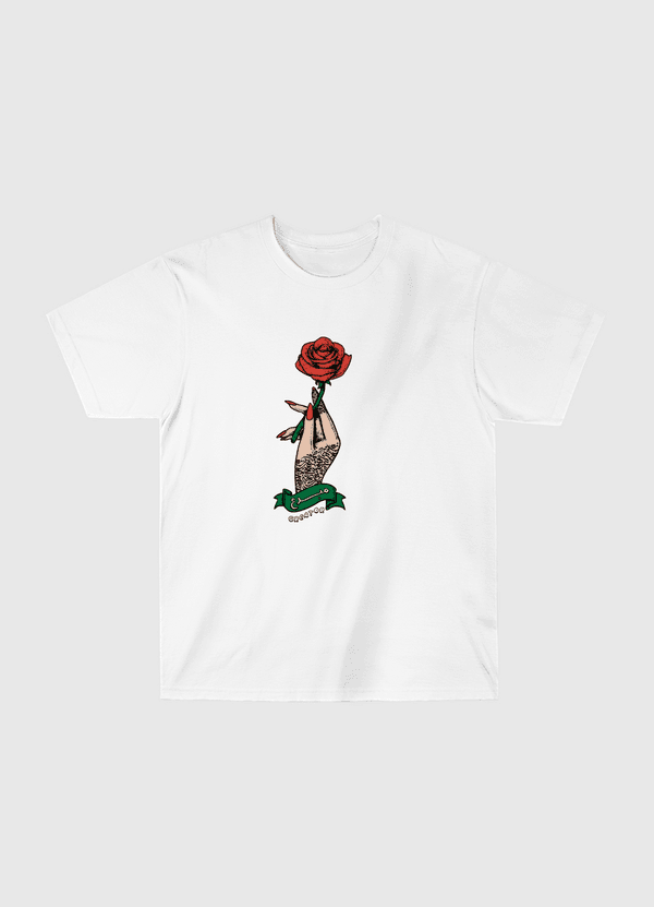 Calligraphy & Roses Classic T-Shirt