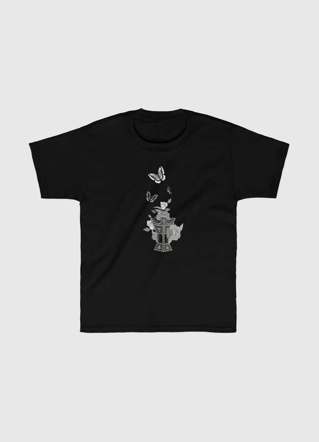 Flowers and butterflies  - Kids Classic T-Shirt